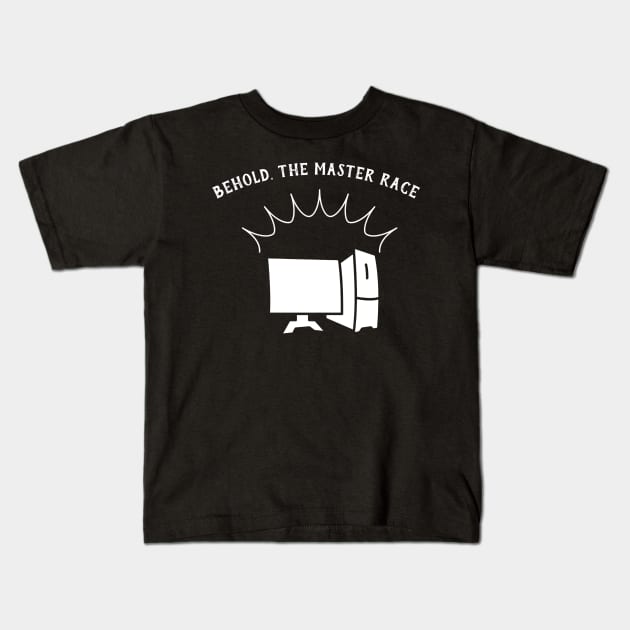 PC Master race Kids T-Shirt by Six Gatsby